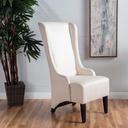 Alight - Upholstered Dining Chair With High Back And Birch Wood Legs (Set of 2) Noble House