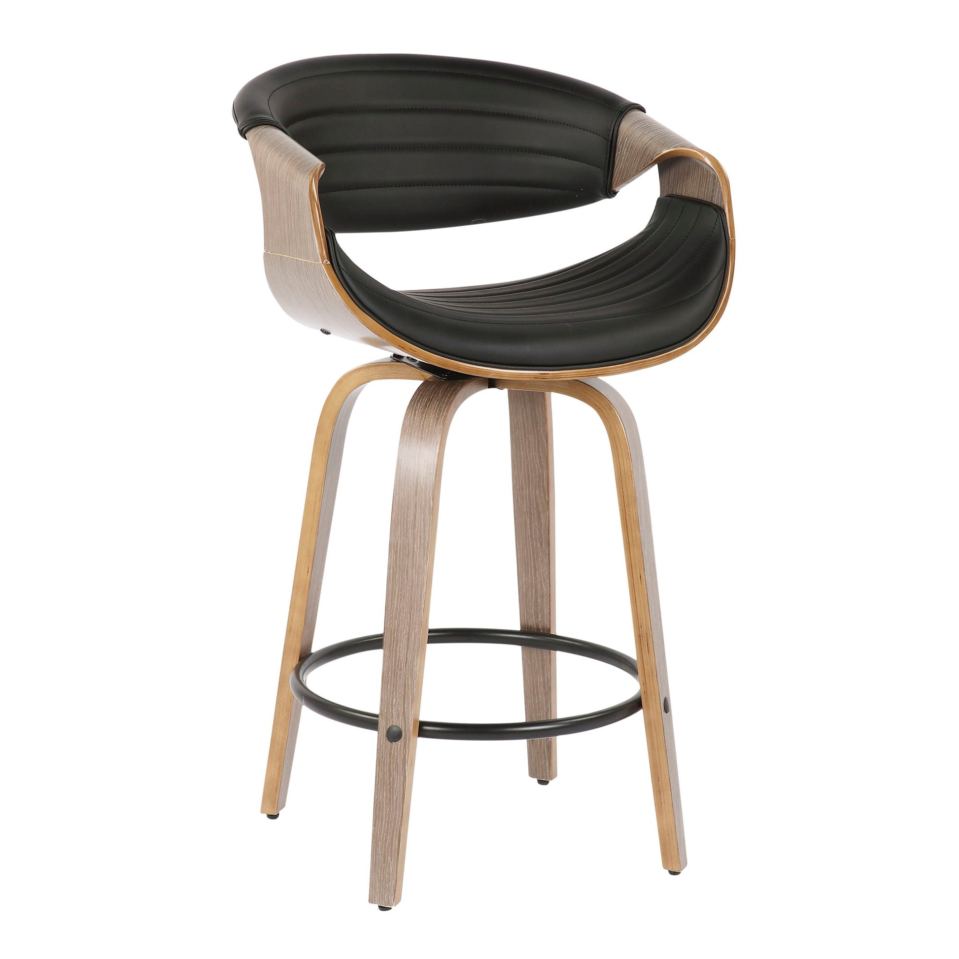 Symphony - Mid Century Modern Counter Stool (Set of 2) Lumi Source