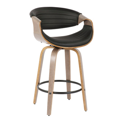 Symphony - Mid Century Modern Counter Stool (Set of 2) Lumi Source