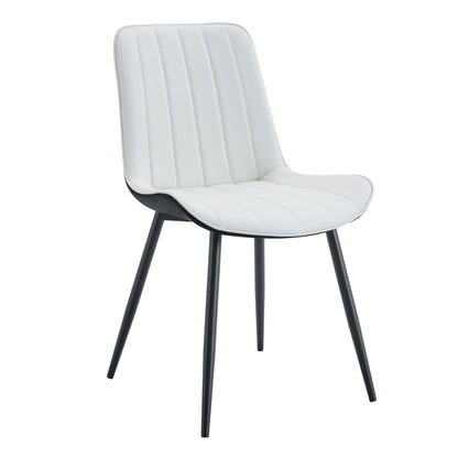 Modern Style Extended Seat Cushion Dining Chair Set Home Essentials