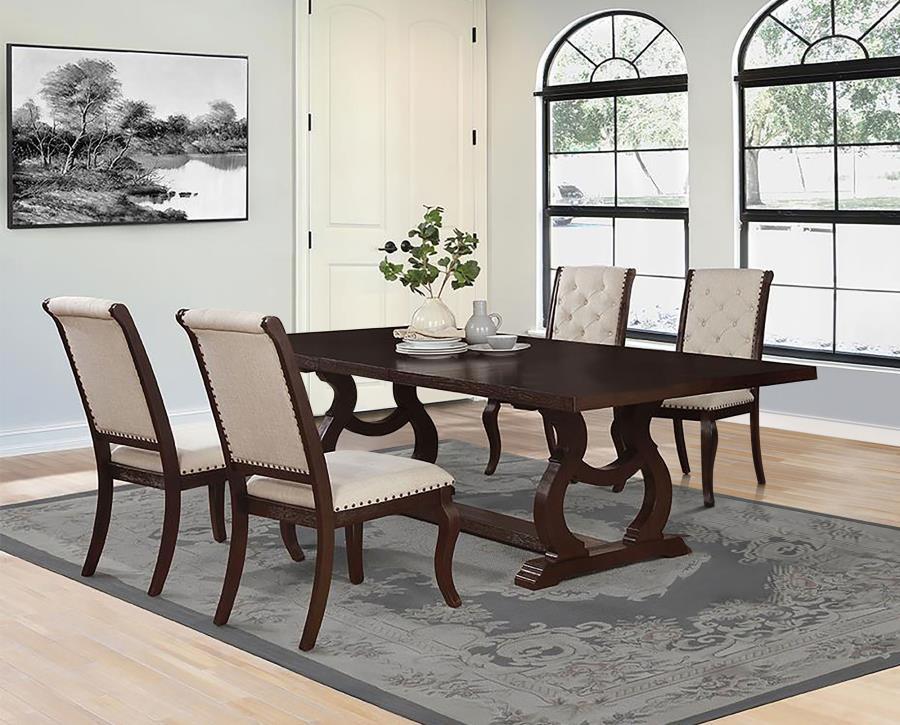 Brockway - Extension Leaf Dining Set CoasterEssence