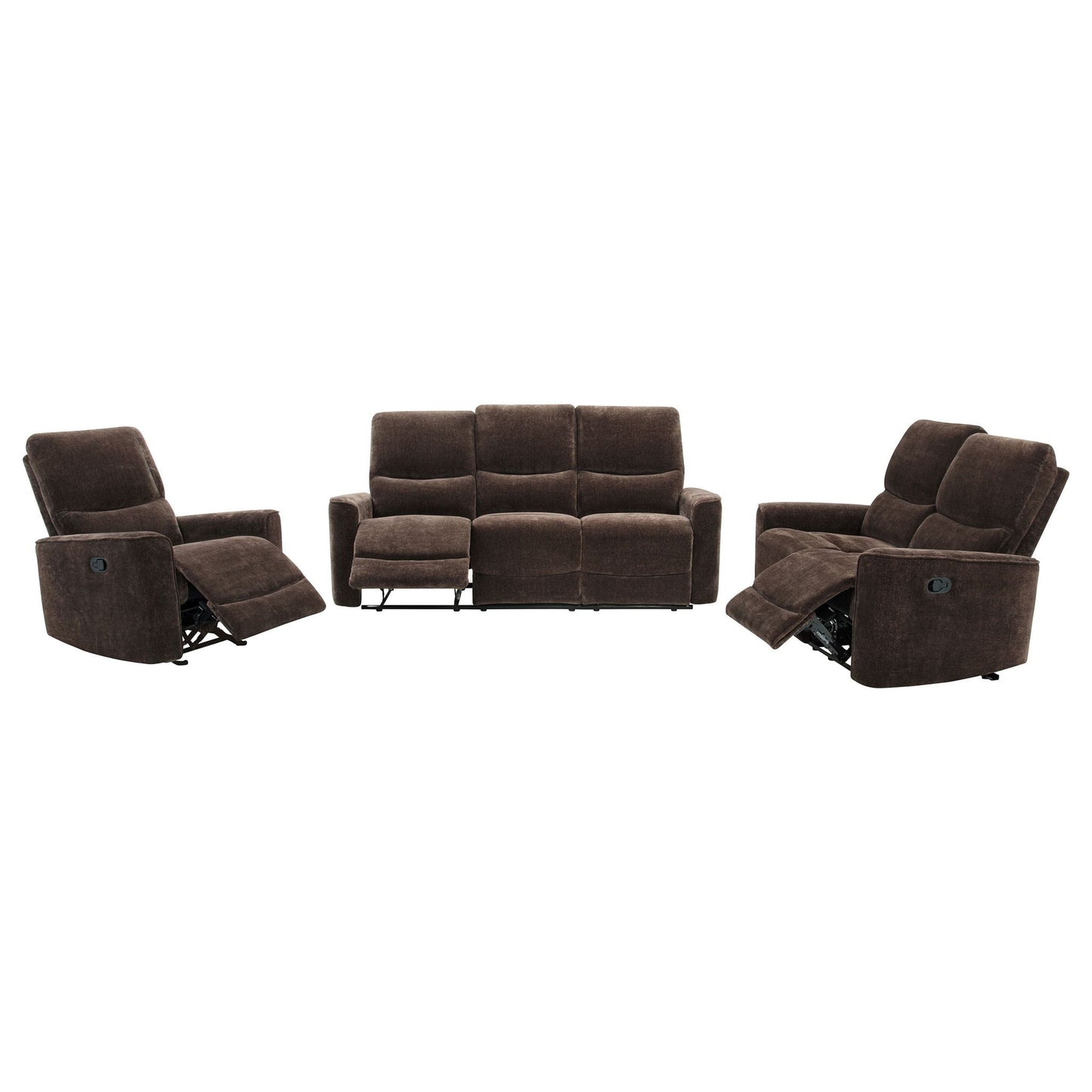 Trask - Reclining Sofa Set Furniture Max