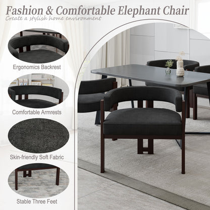 Modern Accent Teddy Upholstered Armchair Home Essentials