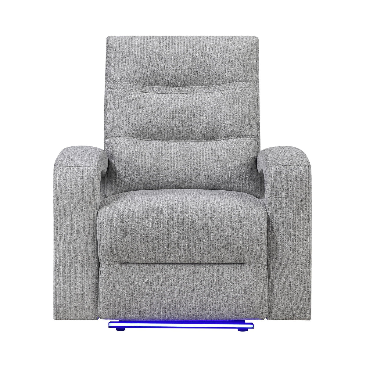 Isolde - Power Recliner, LED Lighting - Gray Global Furniture USA