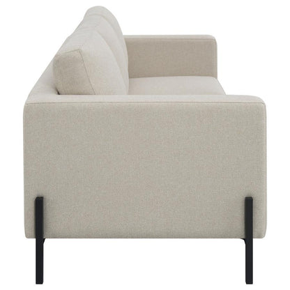 Tilly - Upholstered Track Arm Sofa Set Coaster Fine Furniture