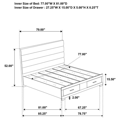 Dulcey - Bedroom Set Furniture Max