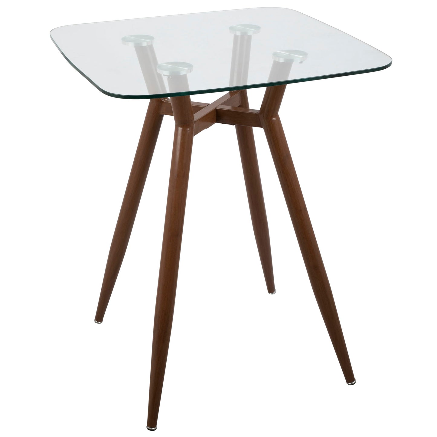 Clara - Mid Century Modern Square Table Lumi Source