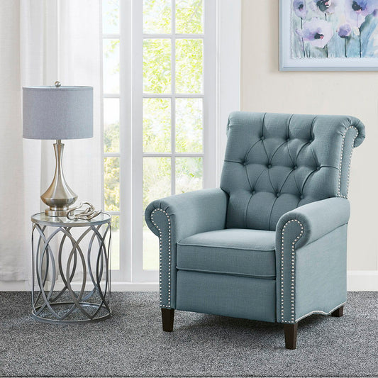 Aidan - Recliner - Blue