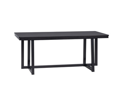 Kini - 7 Pieces Dining Room Set - Black Acme