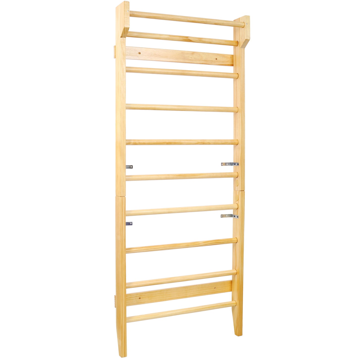 Gymnastics Stall Bar Multi Use Swedish Ladder For Home Gym And Physical Therapy - Natural Daily Nest