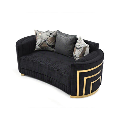Soledad - Loveseat - Black Glory Furniture