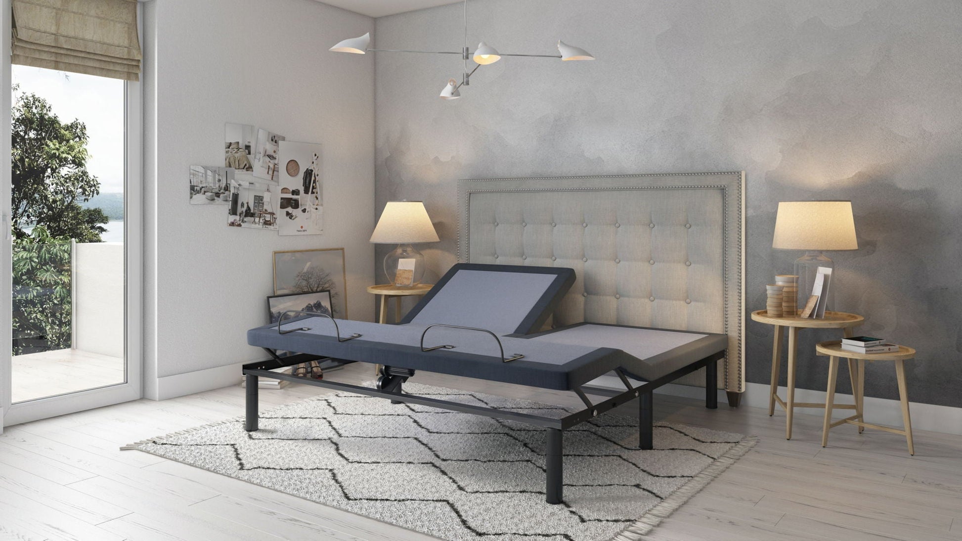 Bt3000 - Flex Head Adjustable Bed Base With Head And Foot Position Adjustment BedTech