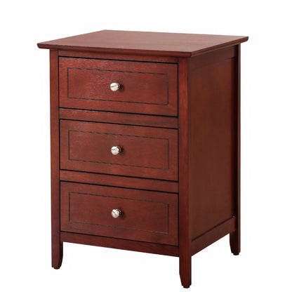 Dove Tailed Drawers 3 Drawer Nightstand Glory Furniture