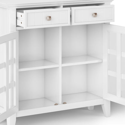 Acadian - Handcrafted Entryway Storage Cabinet Simpli-Home