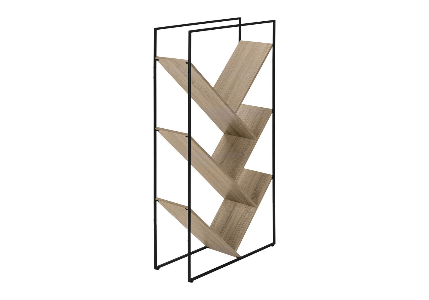 Bookshelf, Bookcase, Etagere, 3 Tier, Office, Contemporary & Modern 8th Street