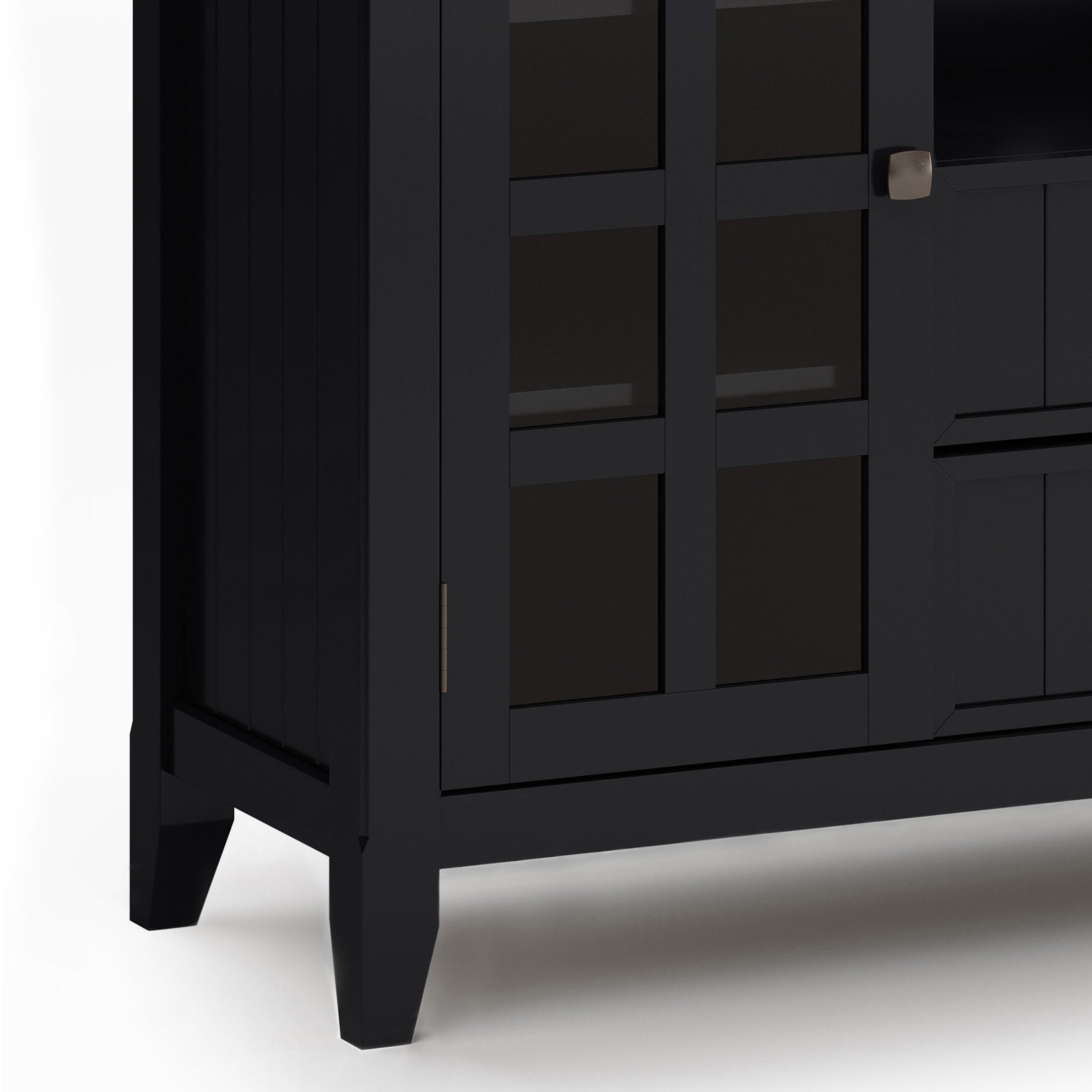 Acadian - Handcrafted Tall TV Media Stand Simpli-Home