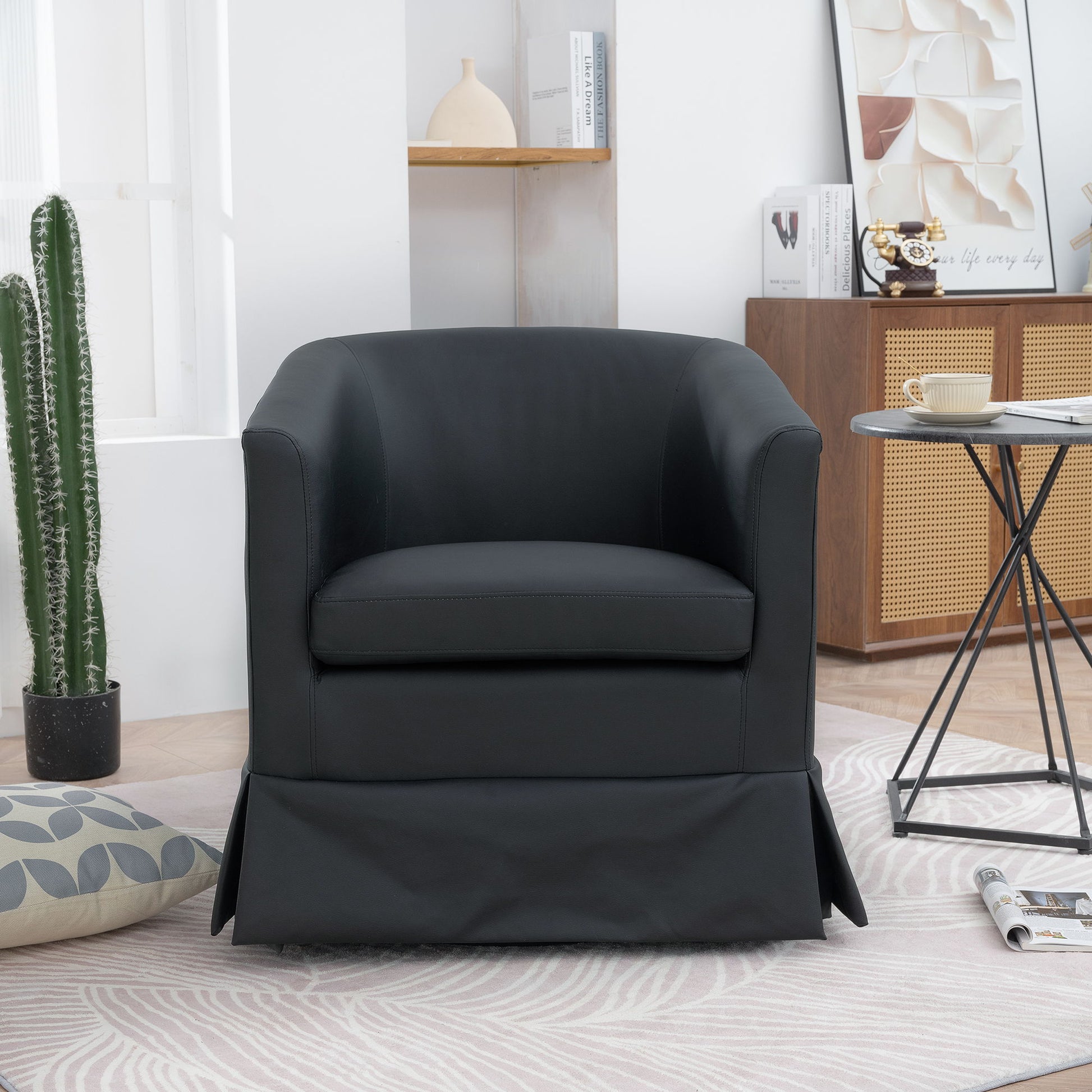27.36" Wide Swivel Chair Home Essentials