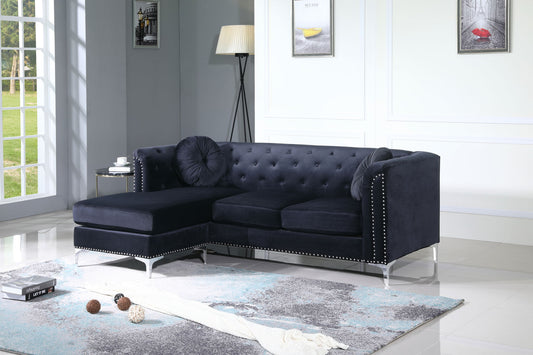 Pompano - Micro Suede Sofa Chaise Glory Furniture
