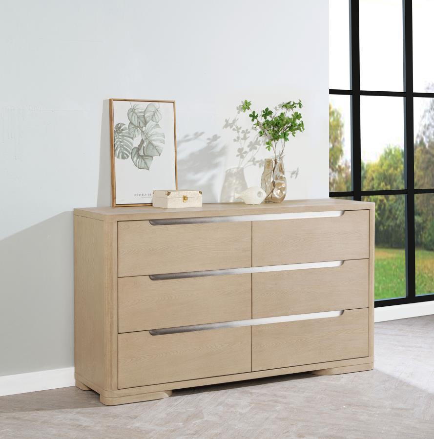 Ladera - 6-Drawer Bedroom Dresser Coaster Fine Furniture