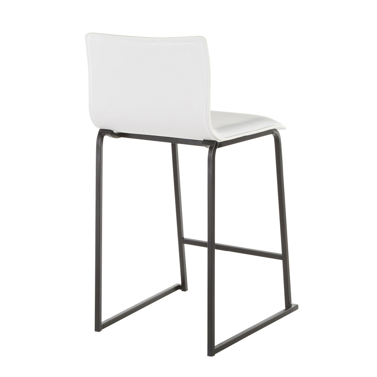 Mara - Upholstered Contemporary Counter Stool (Set of 2) Lumi Source