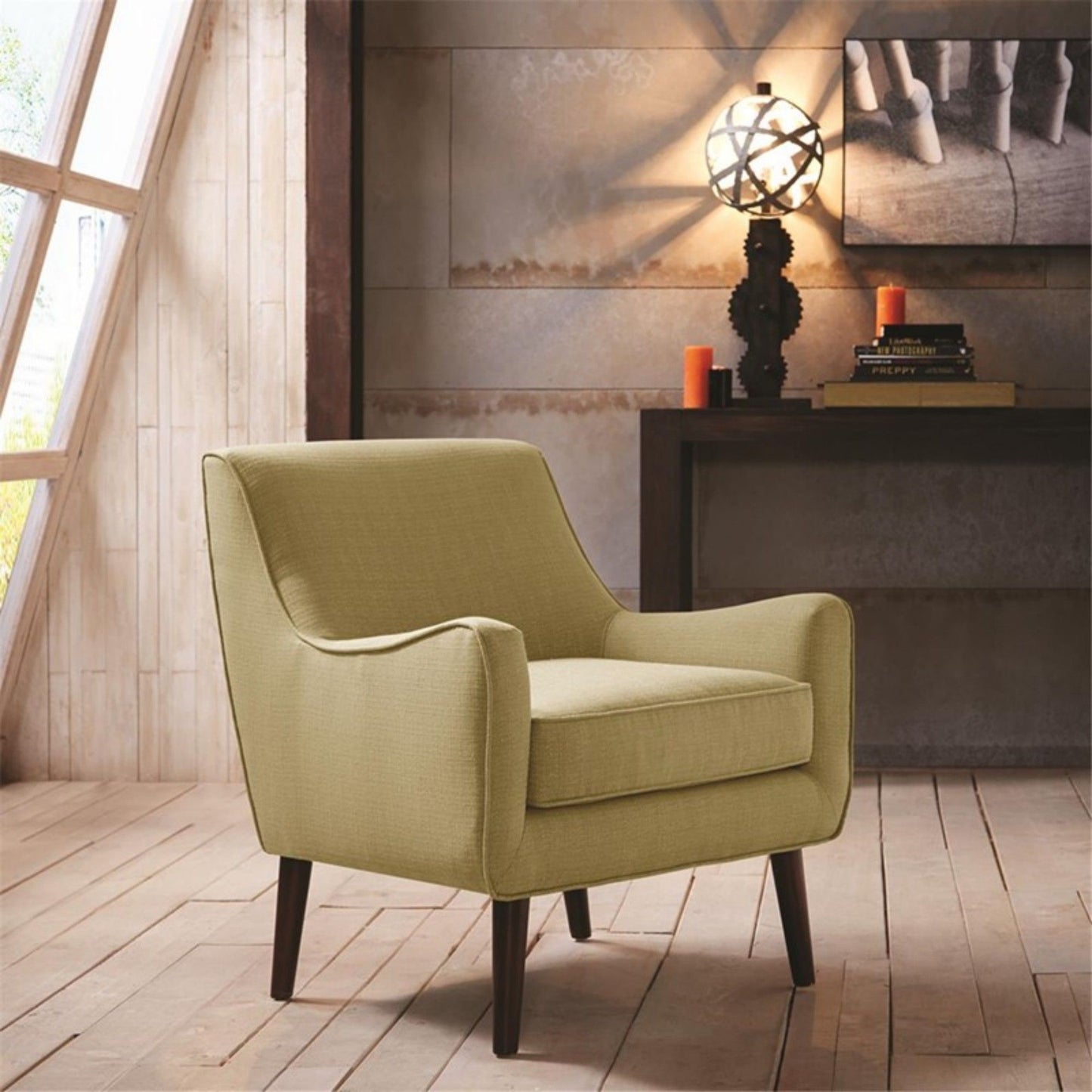 Oxford - Accent Chair Hardwood Frame - Green JLA