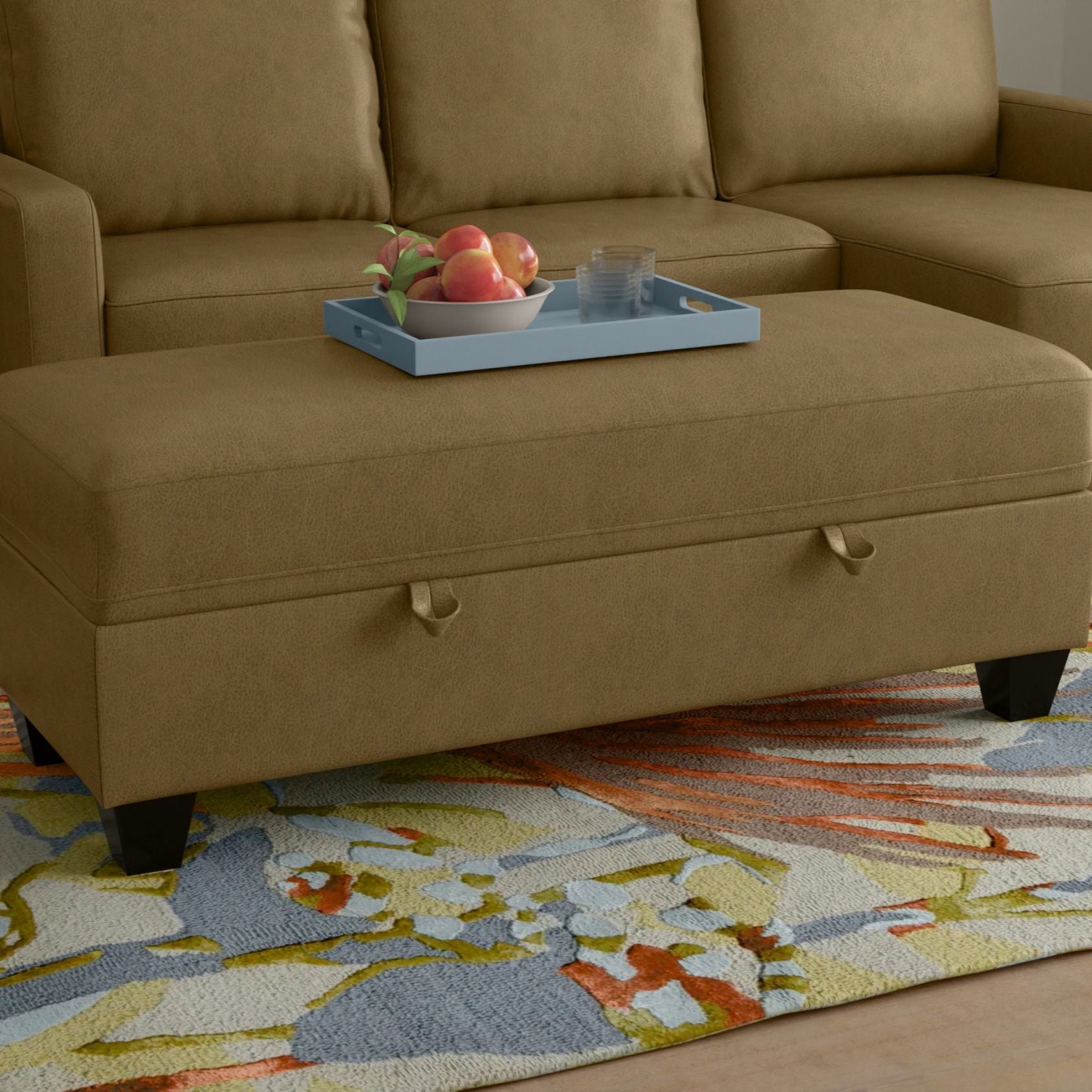 Drason - Storage Ottoman Emerald Home