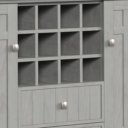 Bedford - Sideboard Buffet And Wine Rack Simpli-Home