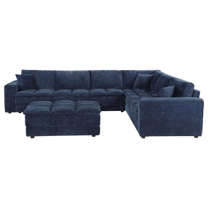 Atlantic - Upholstered Modular Sectional Sofa With Ottoman Coaster Fine Furniture