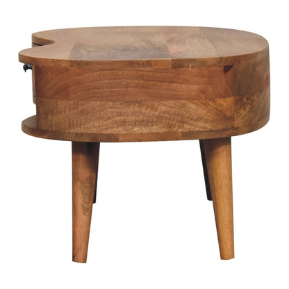 Wave Coffee Table With 1 Drawer Artisan Furniture