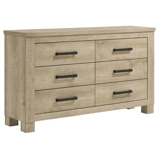 Oakglen - 6-Drawer Bedroom Dresser Coaster Fine Furniture