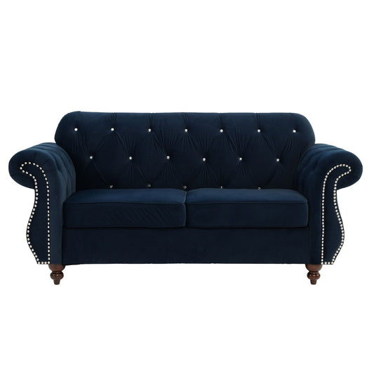 Loveseat With Pillows Living Room Furnitur Home Essentials