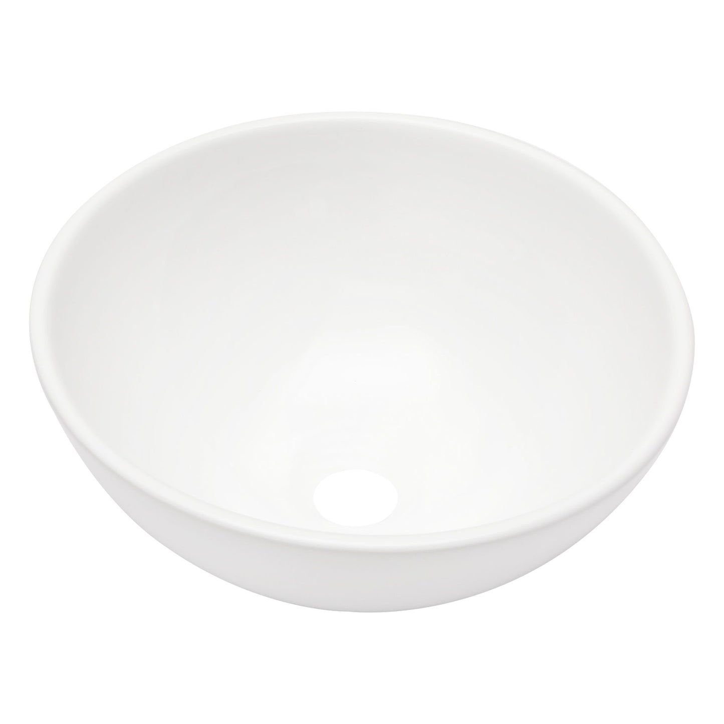 Modern Ceramic Circular Vessel Bathroom Sink Daily Nest