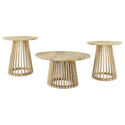 Touhy - Round Coffee Table Set Coaster Fine Furniture