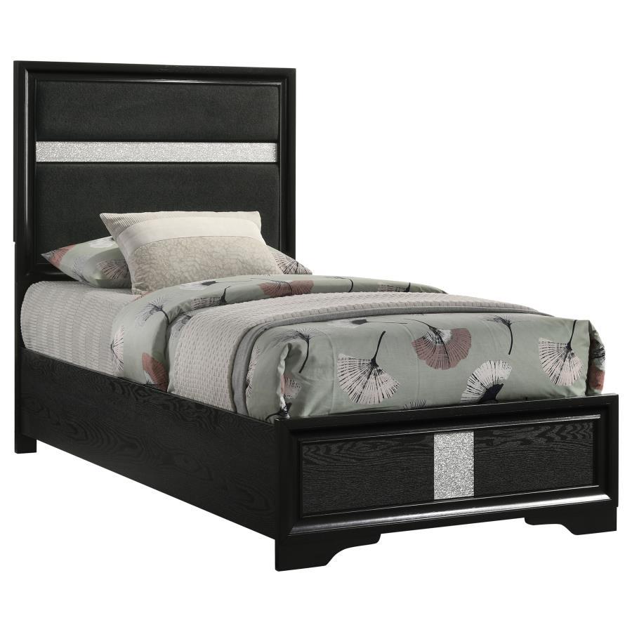 Miranda - Upholstered Panel Bed Coaster Fine Furniture