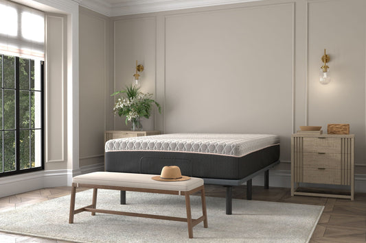 Copper Lux Hybrid - 14" Mattress With Copper Infused Contouring Memory Comfort Layer And Supportive Coil System BedTech
