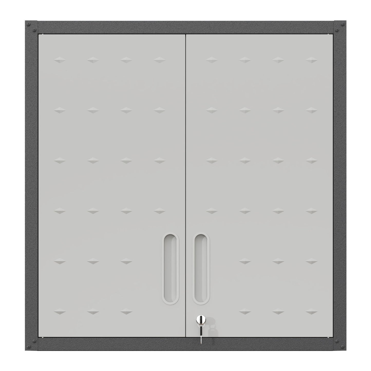 Metal Wall Mounted Tool Storage Cabinet With 2 Locking Doors, Adjustable Shelf, And Drawer Daily Nest