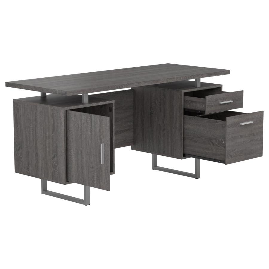 Lawtey - 2-Drawer Computer Desk CoasterEveryday