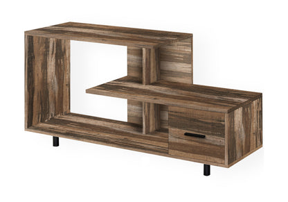 TV Stand, Console, Media Entertainment Center, Storage Drawer, Contemporary 8th Street