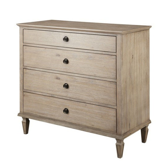 French Inspired Small Dresser - Wire Brushed Light Natural JLA