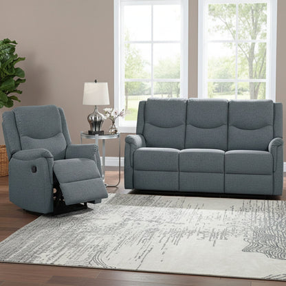 Modern Style Living Room Set, Manual Motion Home Essentials