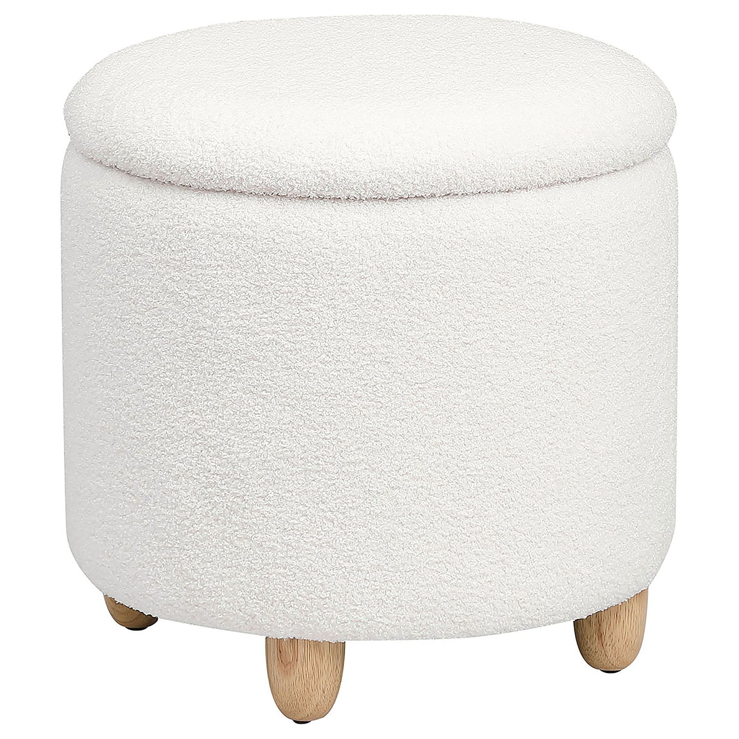 Corvair - Round Storage Ottoman Furniture Max