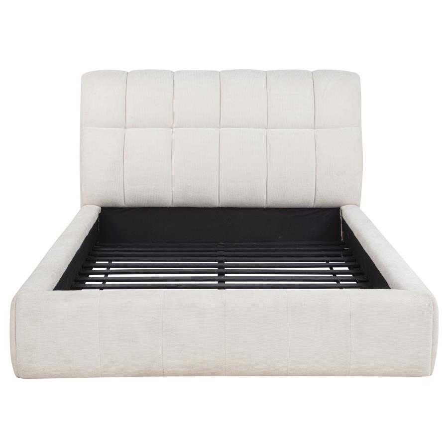 Nollet - Upholstered Platform Bed Coaster Fine Furniture