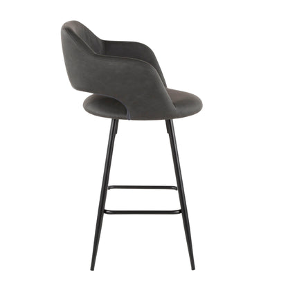 Margarite - Contemporary Counter Stool (Set of 2) Lumi Source