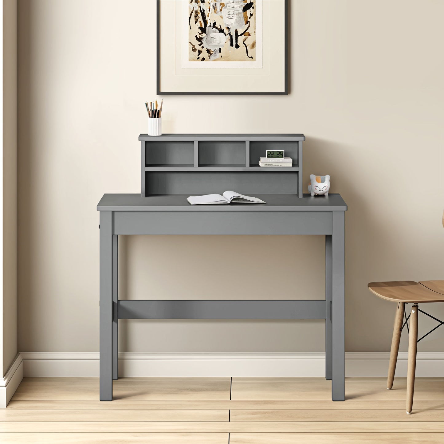 Logan - Writing Desk - Gray Acme