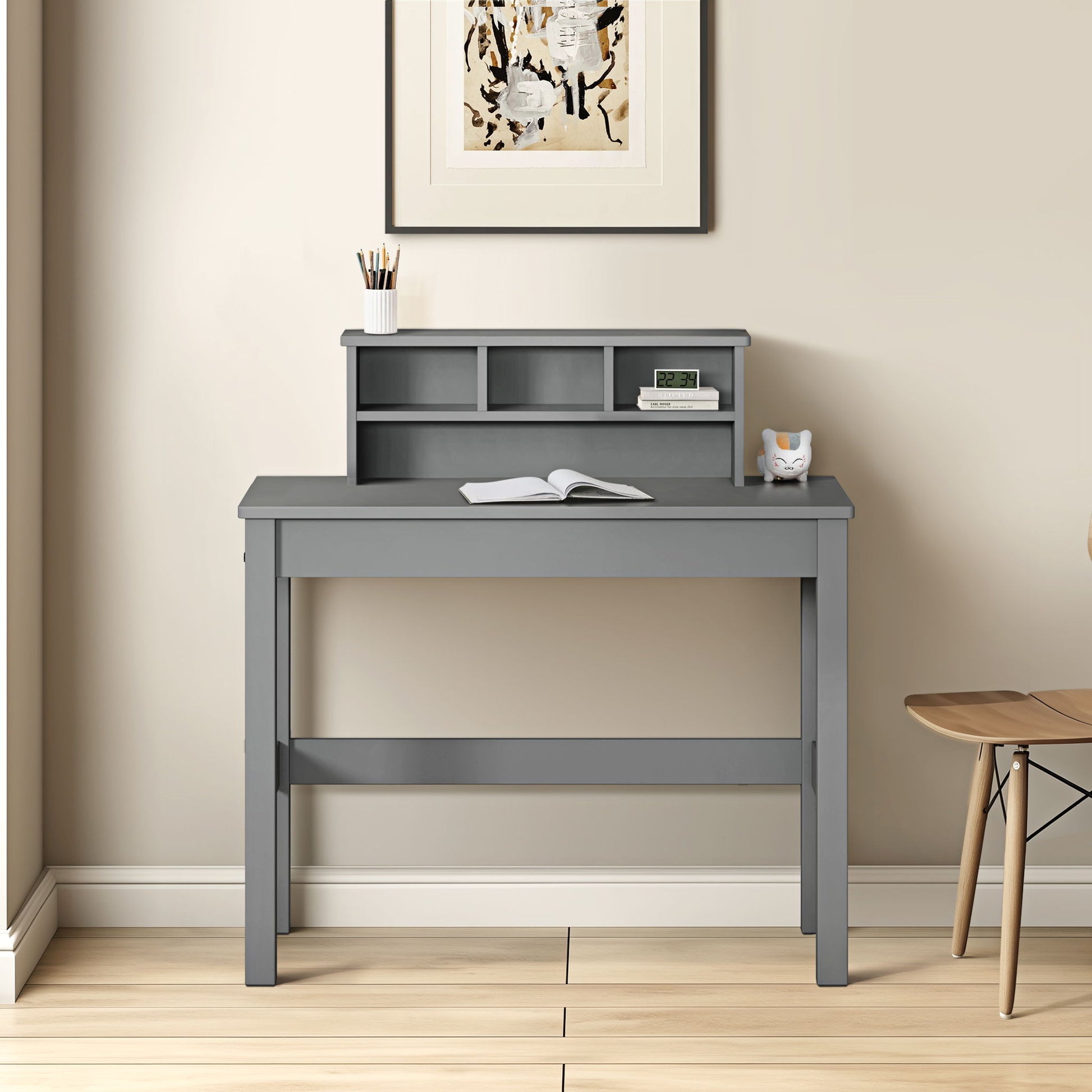 Logan - Writing Desk - Gray Acme