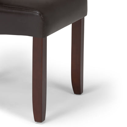Cosmopolitan - Deluxe Tufted Parson Upholstered Chair (Set of 2) Simpli-Home