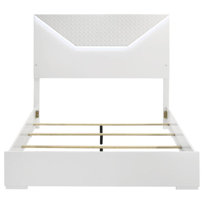 Ives - Panel Bed LED Headboard Coaster Fine Furniture
