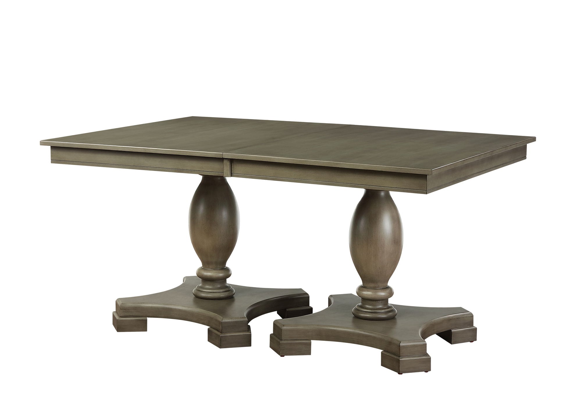 Waylon - 7 Pieces Dining Room Set - Gray / Oak Acme