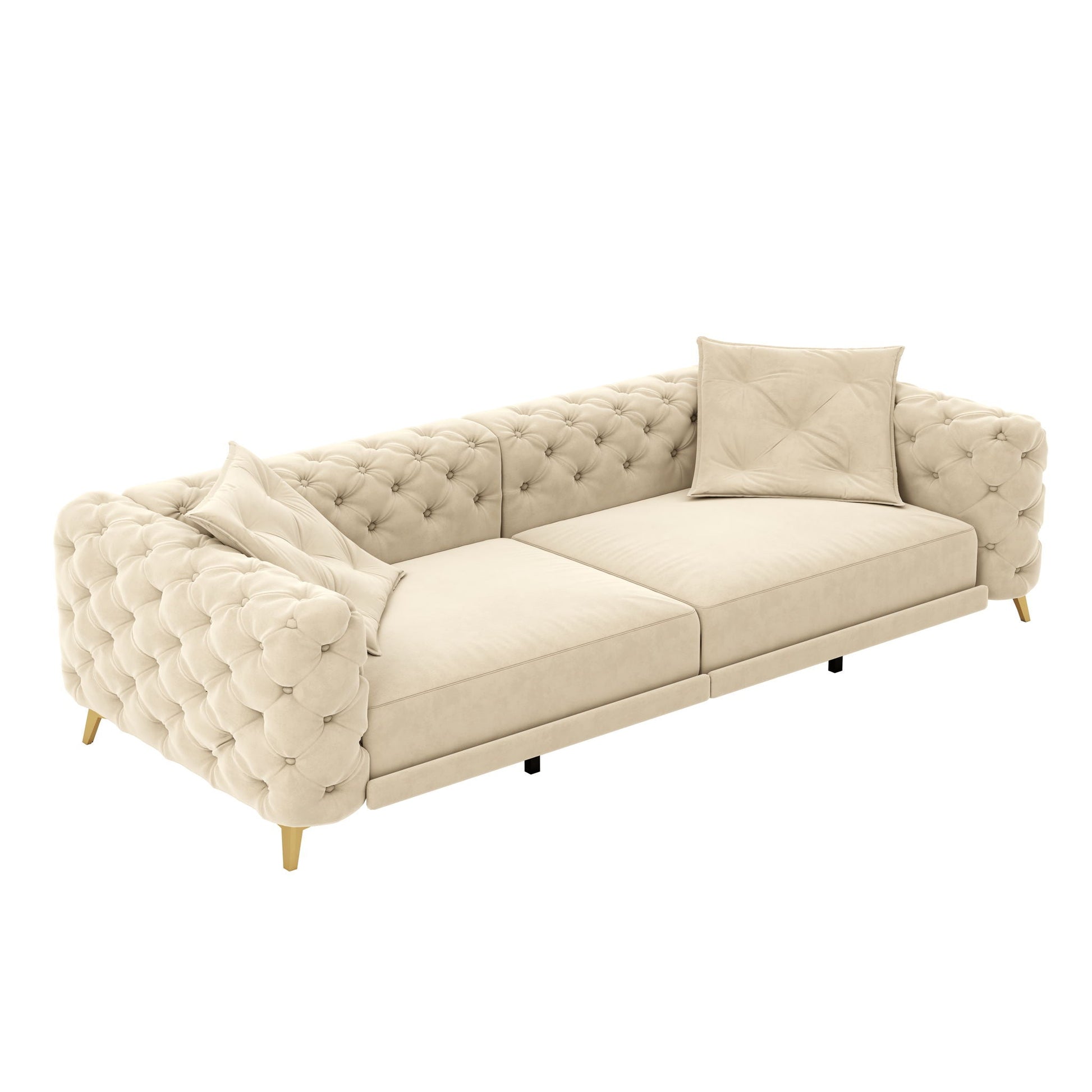 3-In-1 Convertible Sleeper Sofa Home Essentials