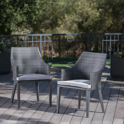 Hillhurst - Outdoor Chair Comfortable, Weather Resistant Cushion (Set of 2) Noble House